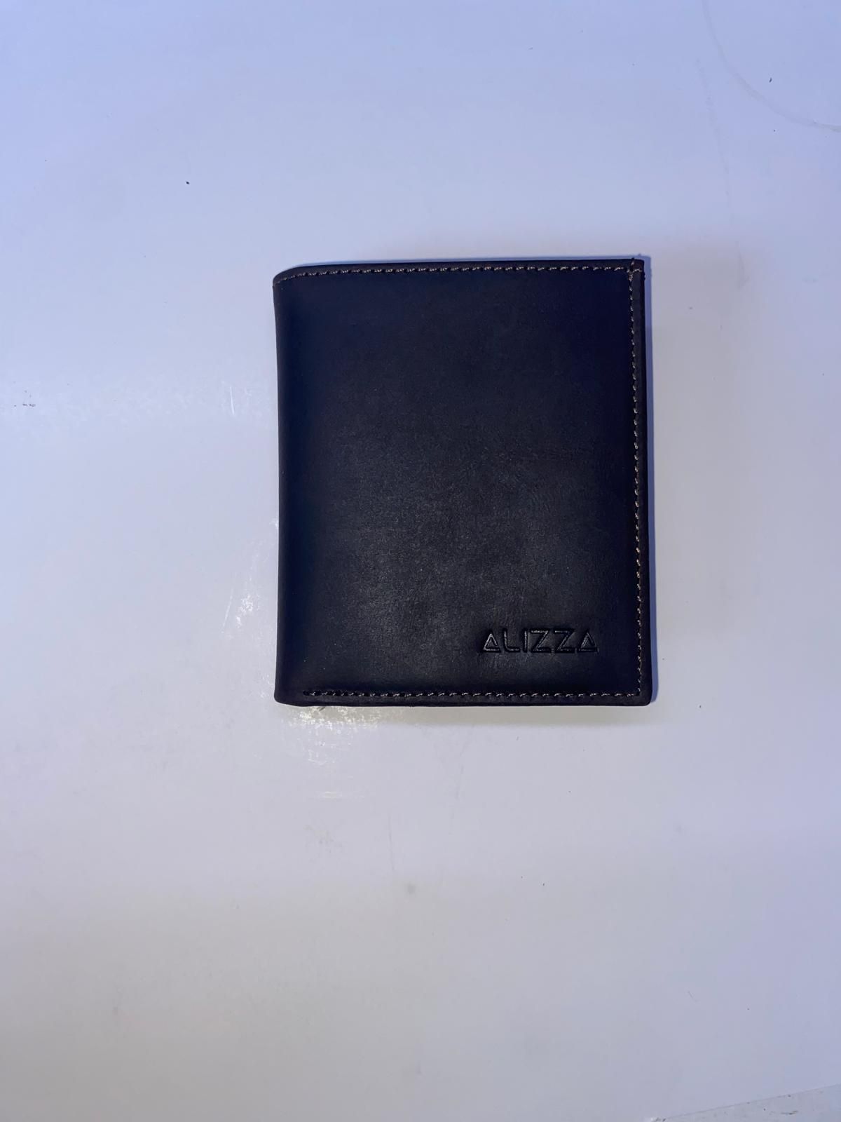 Koyu Kahve Dik Deri Cüzdan