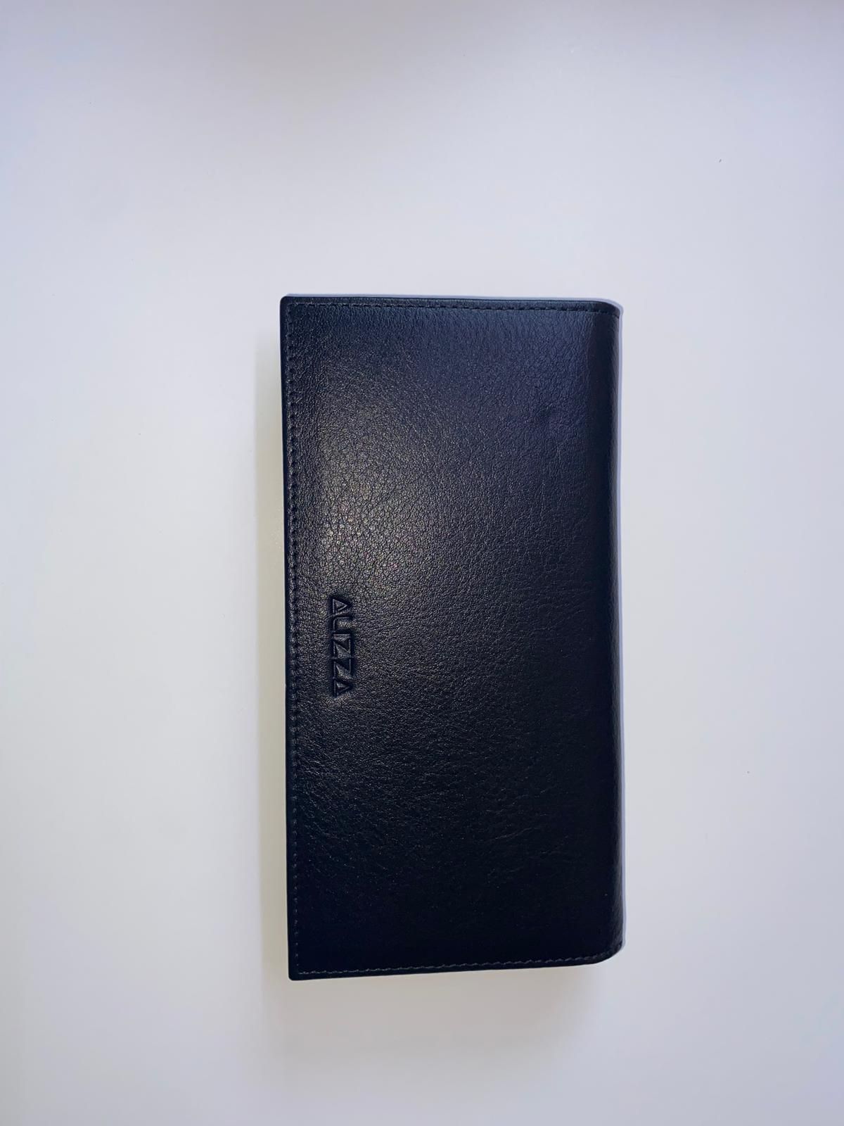 El Tutmalı Cüzdan Telefon Bölmeli-Siyah