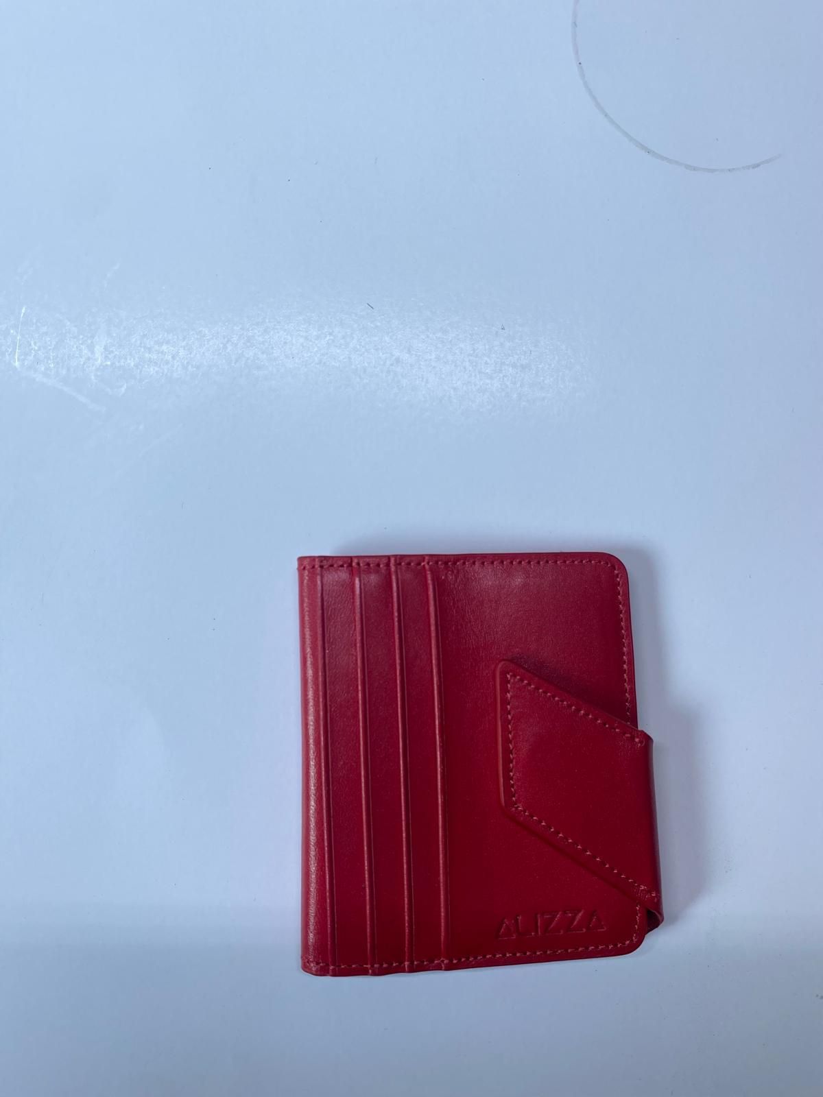 Kırmızı Deri Cüzdan
