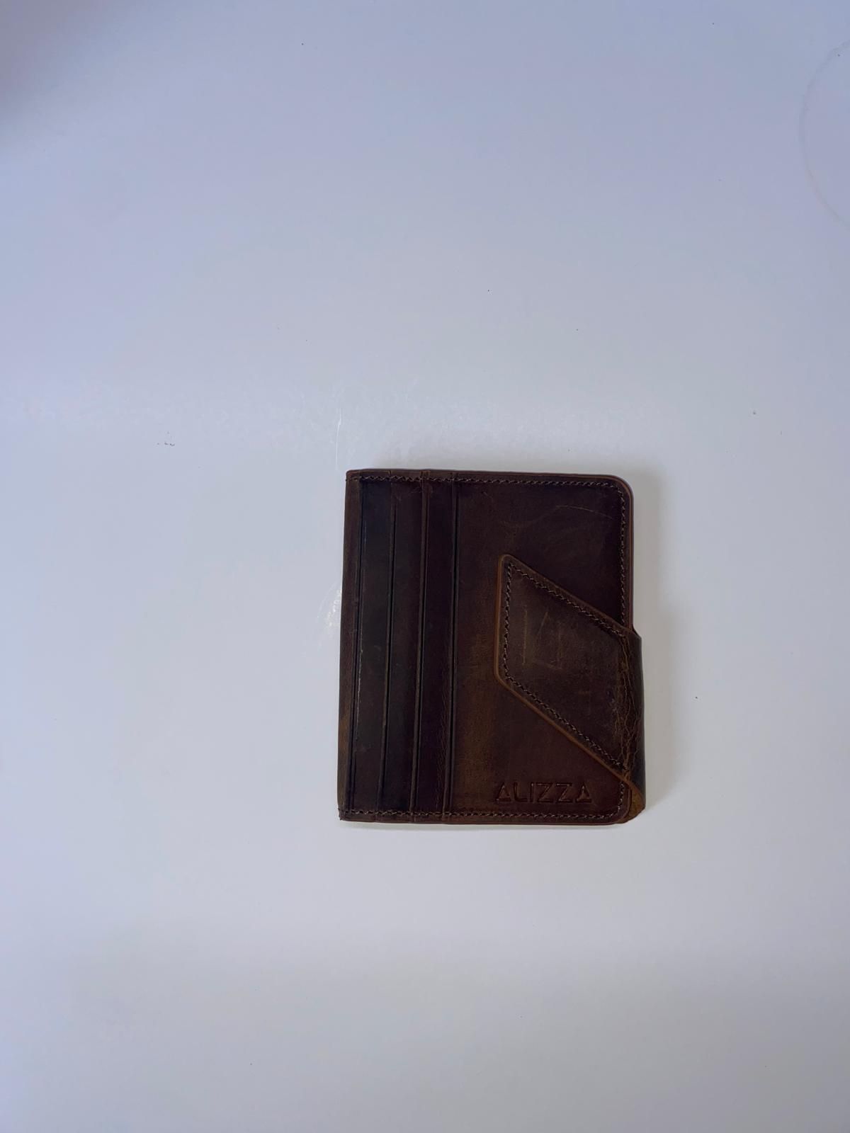 Yağlı Taba Deri Cüzdan