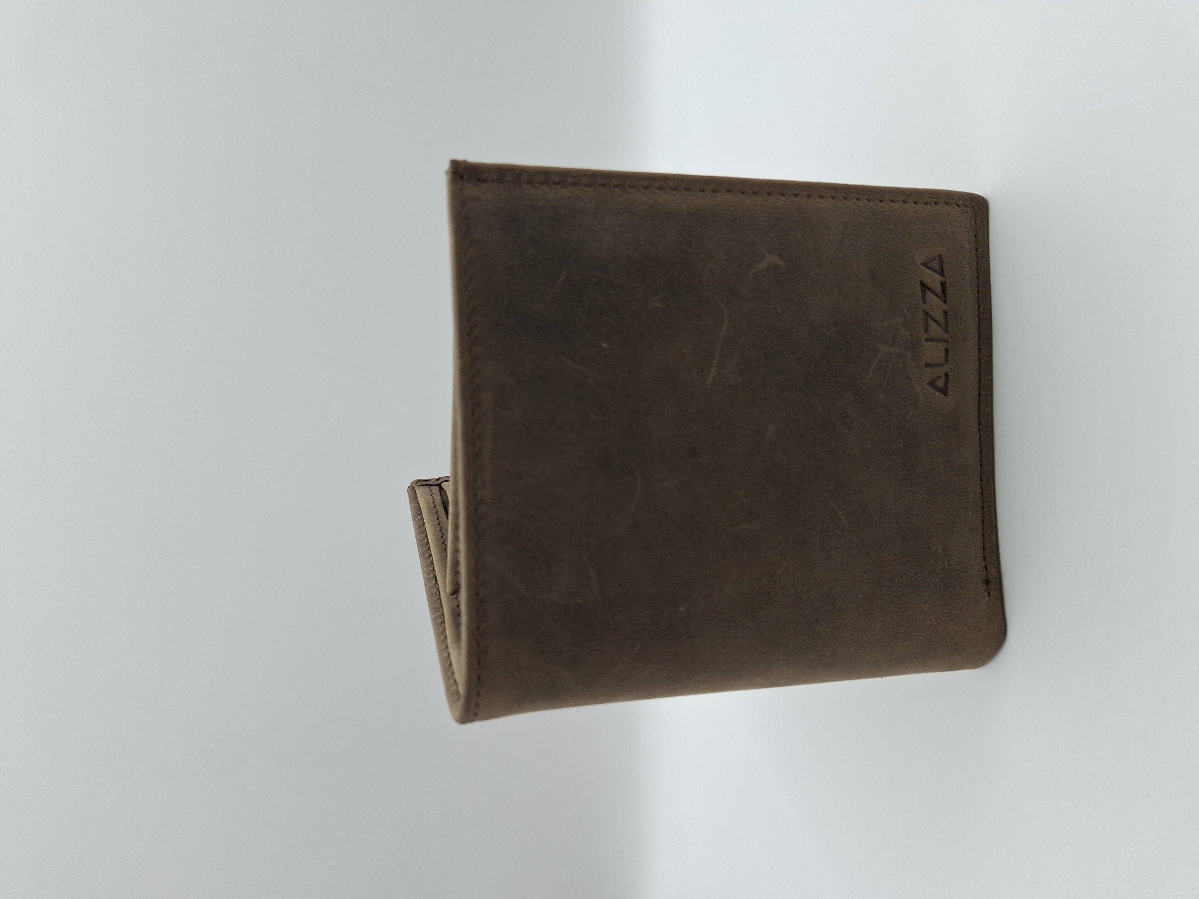 Yağlı Taba Dik Deri Cüzdan