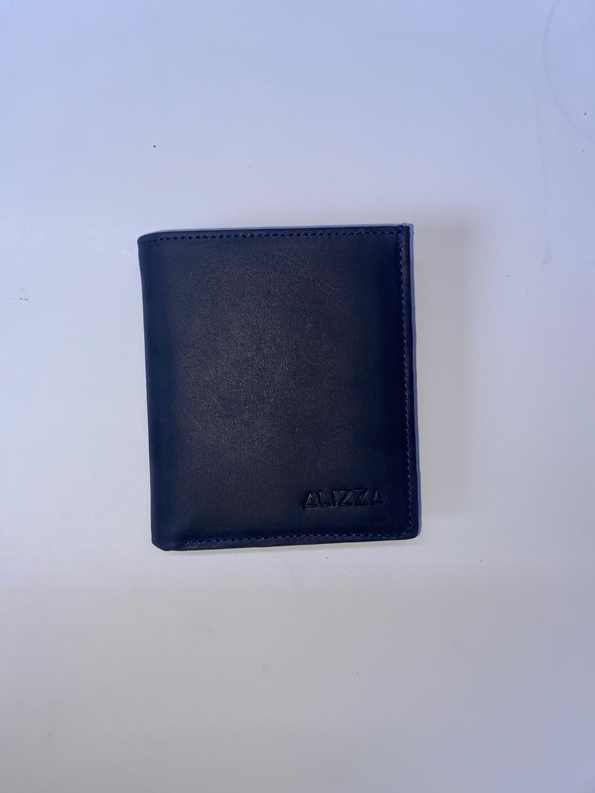 Lacivert Dik Deri Cüzdan