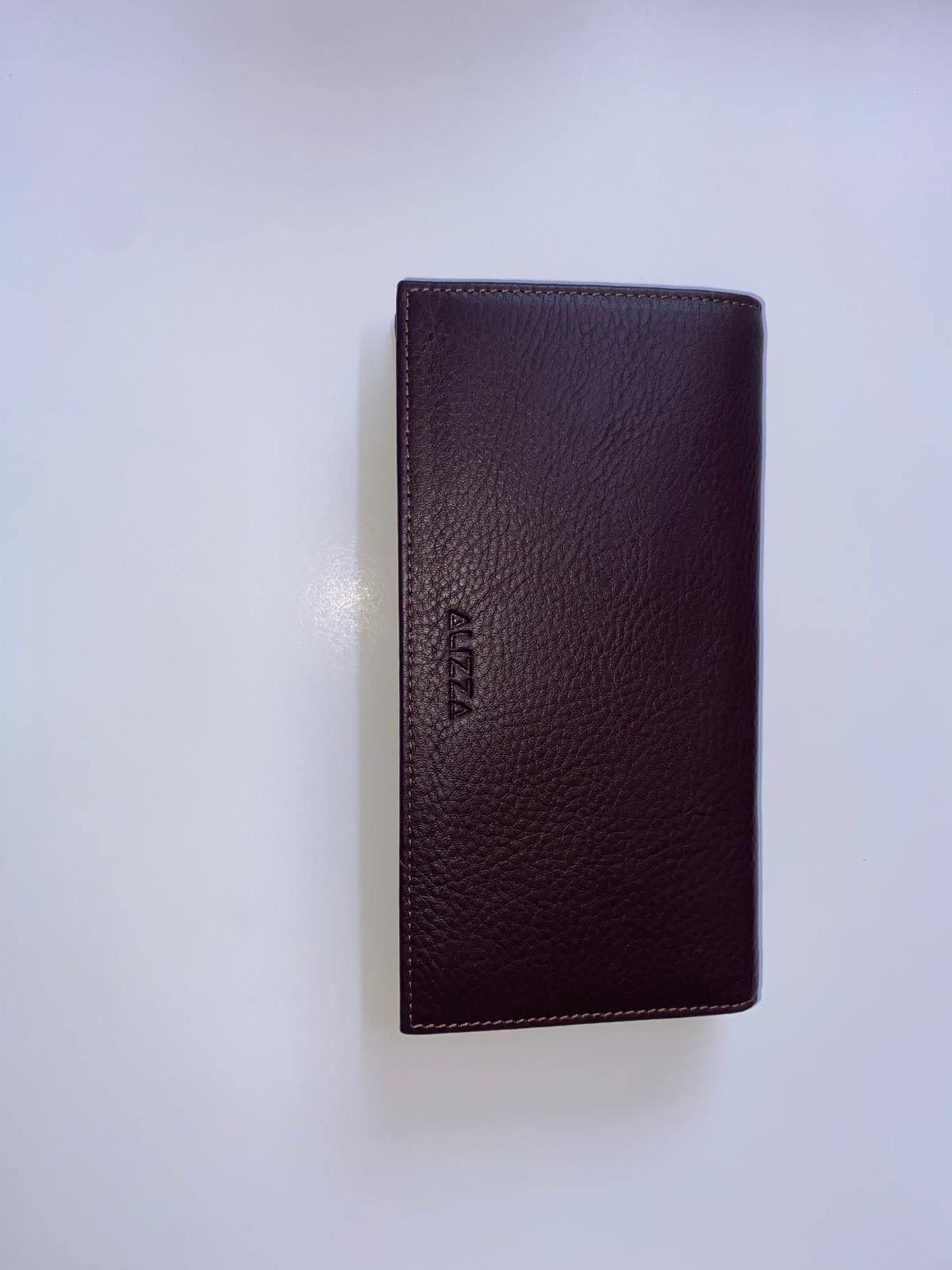 El Tutmalı Cüzdan Telefon Bölmeli-Kahverengi